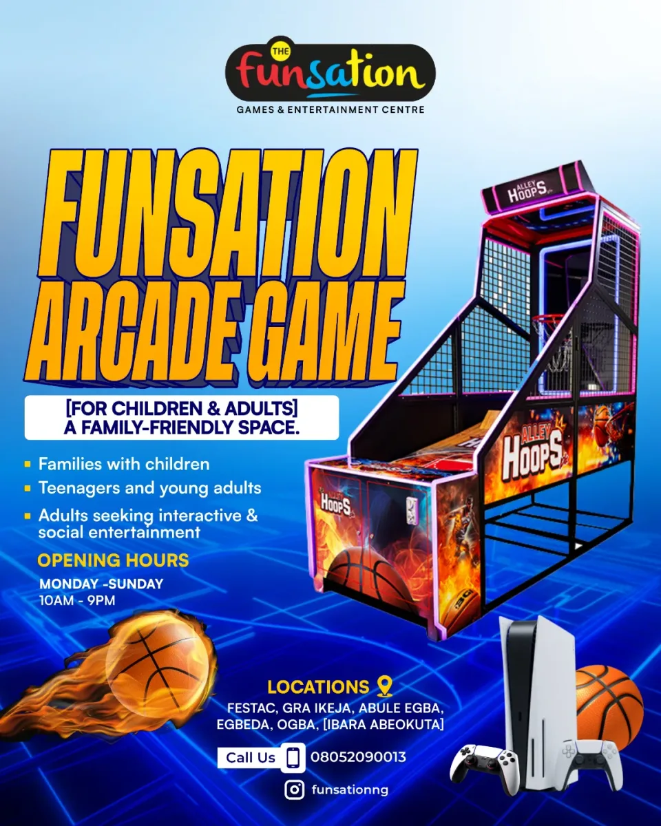 Funsation Games & Entertainment Centre - Egbeda