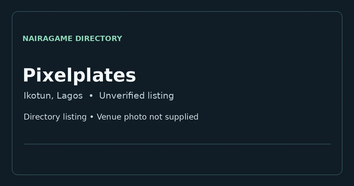 Pixelplates
