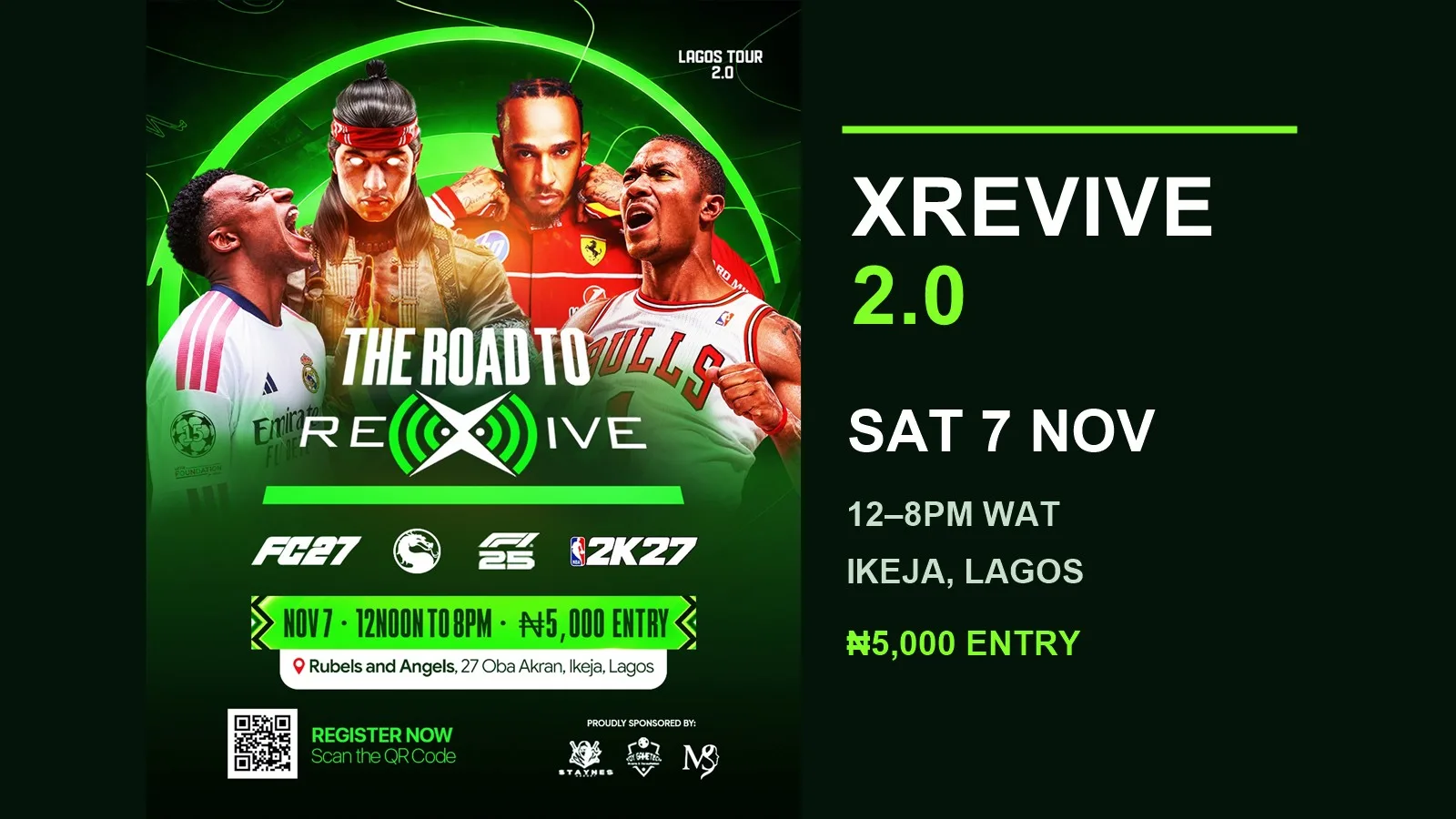 XRevive 2.0 Lagos Gaming Festival