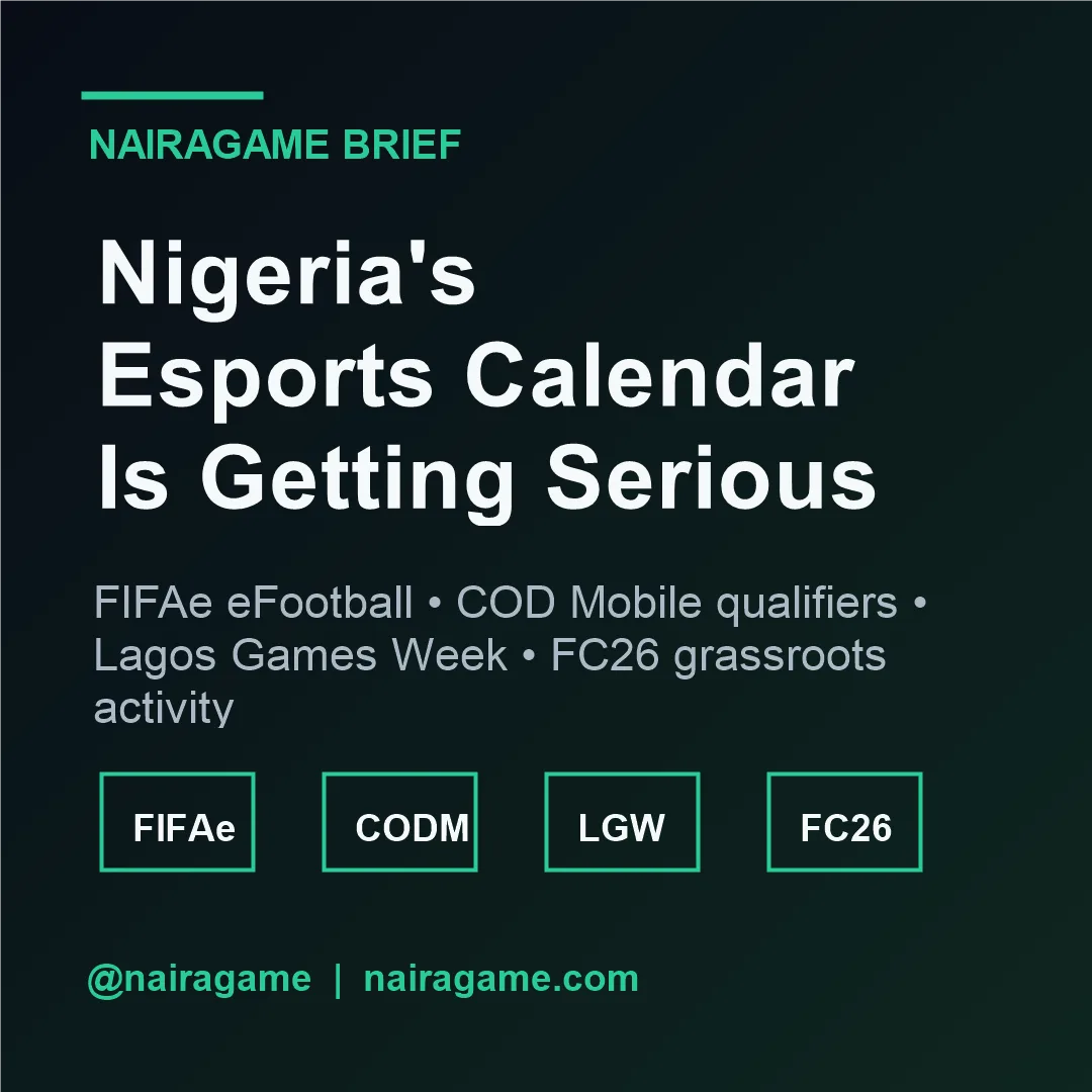 Nigeria's Esports Calendar Is Finally Getting Serious