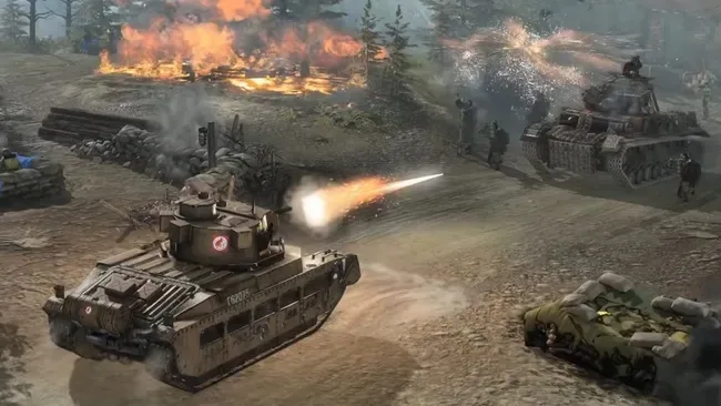 The new Company of Heroes is a wave-based defense game that throws prospective generals straight into the action