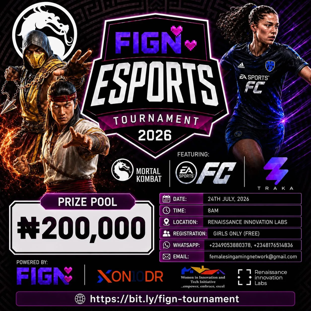 FIGN Sets Girls-Only Port Harcourt Esports Tournament for July 24