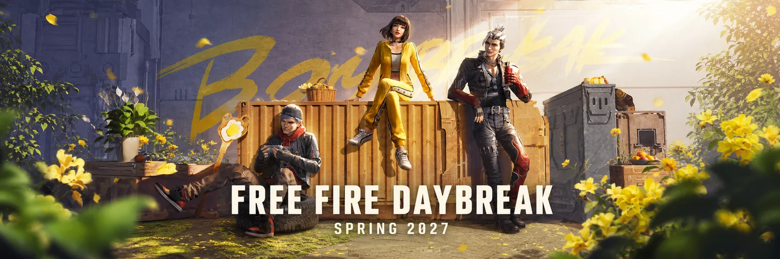 Free Fire Daybreak Will Take Kelly, Hayato and Moco to Anime in 2027