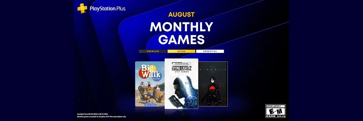 PlayStation Plus August Games Add Dying Light 2, Big Walk and Signalis