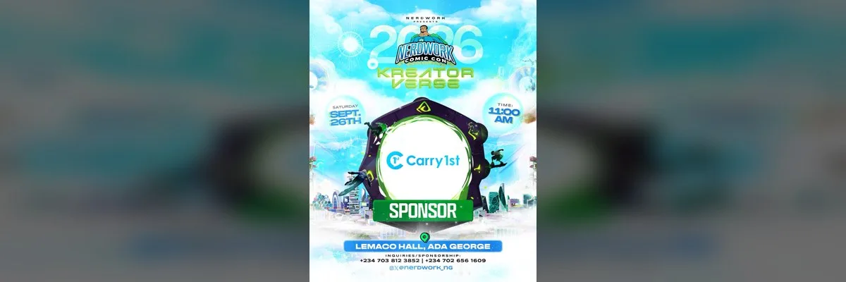 Carry1st Backs Nerdwork Comic-Con Ahead of Port Harcourt Gaming Finals
