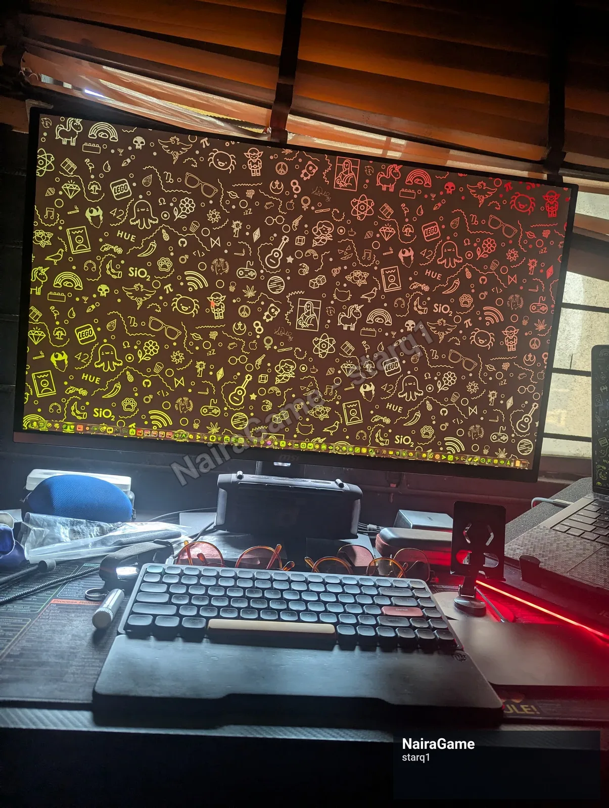 MSI MPG321URX QD OLED 4K Gaming Monitor 4